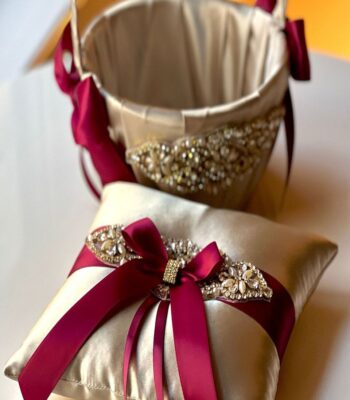 2 Piece Basket Pillow Set