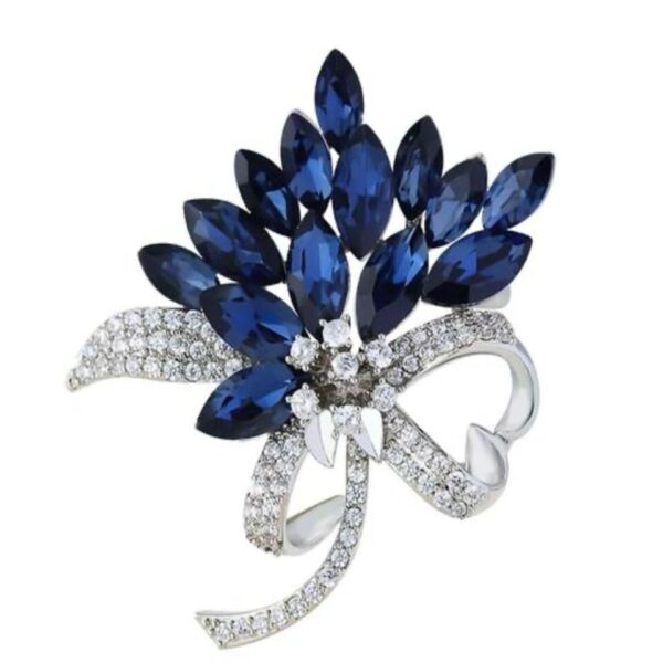 Wedbie Unisex Premium Diamond Brooches – Elegant Sparkle for Him & Her (2025)