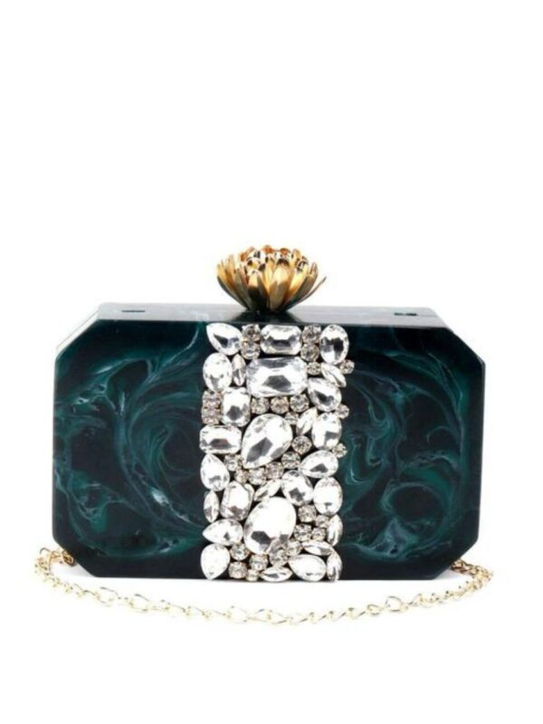 Wedbie Premium Handbag Clutches – Elegant Rhinestone Bags for Weddings & Events (2025)