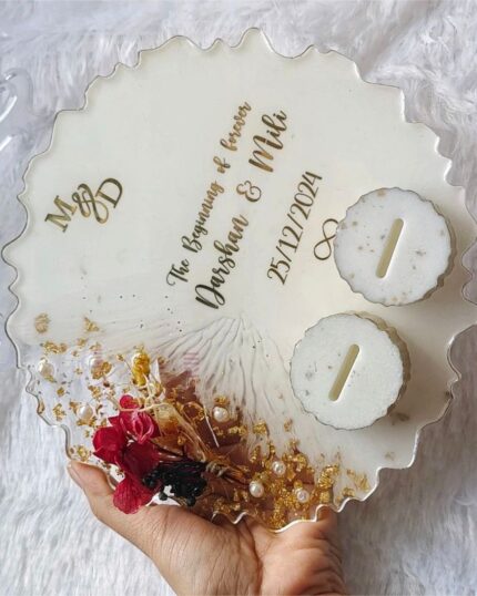 Bloom & Name Ring Frame