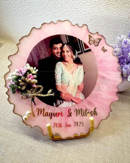 ShimmerNest Resin Frame