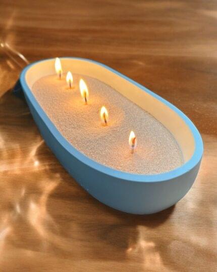 Candle & Crystal Charm