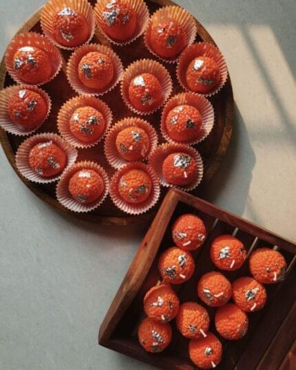Ladoo Bliss Candle Set of 4